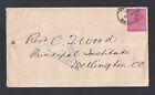 NATAL SOUTH AFRICA 1902 1D ON CENSOORED BOER WAR COVER GREYTOWN TO WELLINGTON