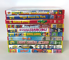 The Wiggles DVD Lot of 10 Toot Toot Yummy Yummy Racing the Rainbow Wiggle Bay