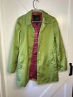 Coach- Women's Green Trench Coat XS. Great Used Condition. READ DESCRIPTION..