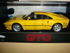 1985 FERRARI 288 GTO YELLOW BY HOT WHEELS ELITE 1:18 BRAND NEW IN SEALED BOX