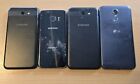 Lot Of 4 Samsung/LG Phones-Untested-PARTS/REPAIR-ONLY