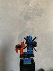 LEGO Marvel Blue Deadpool + Dog minifigure custom