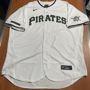 Nike Authentic Pittsburgh Pirates Military Memorial Day MLB Jersey White 56