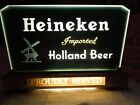 Vintage Price Bros Lighted Heineken Holland Beer Sign Excellent
