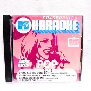 Mtv: Karaoke - Pop (CD, The Singing Machine)