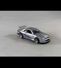 Hot Wheels Fast And Furious Nissan Skyline GT-R R34 Silver Loose B1 Rare! (2009)