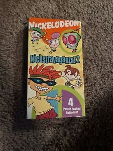 Nickelodeon Nickstravaganza 2 VHS Invader ZIM Chalkzone Rocket Fairly Odd