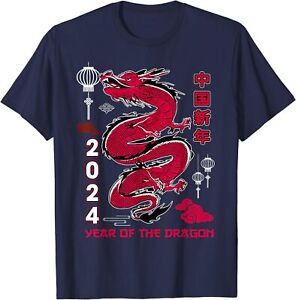 Happy Chinese New Year 2024 Year Of The Dragon Gift Unisex T-Shirt