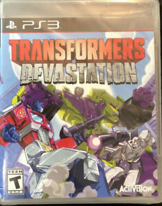 Transformers Devastation PS3 (Brand New Factory Sealed US Version) PlayStation 3