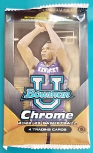 2022-23 Bowman University Chrome NCAA Basketball BASE #1-100 Complete your Set