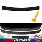 Sticker Rear Bumper Guard Sill Plate Trunk Protector Trim Cover Accessories