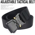 Military Belt for MEN Tactical Strap Waistband Belts Quick Release Buckle Black