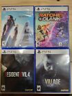 Lot of 4 Playstation 5 Games
