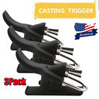 3 Pack Breakaway Style Casting Cannon Bionic Finger Surf Casting Trigger Tool