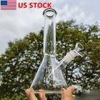 10 inch Heavy Glass Water Pipe Clear Percolator Bong Smoking Hookah Bubbler
