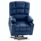 MCombo Dual Motor Large Power Lift Recliner Chair with Massage and Heat , 7680