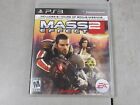 Mass Effect 2 - PS3 - *CIB* w/ Manual - Tested, Working - Disc is Very Clean