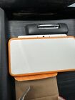 New ListingNintendo New 2DS XL Console - top screen not working - Orange/White model AS-IS