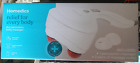 Homedics Duo Percussion Body Massager with Heat Dual Node NEW in Box