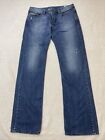 Diesel Industry Viker Jeans Men's 34x34 Bootcut Button Fly Distressed
