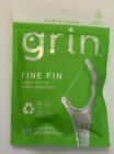 (Lot of 2 Bags) GRIN Dental Floss - Pack of 60 Each (Smooth) -Smile with Purpose
