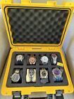 Lot Of 8 Watches..  Invicta & Others +Case See Pictures