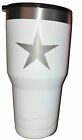 DALLAS Cowboys Heavy TX STAR Steel Silver STAR Star Powder Coated 2 LOT-30oz NEW