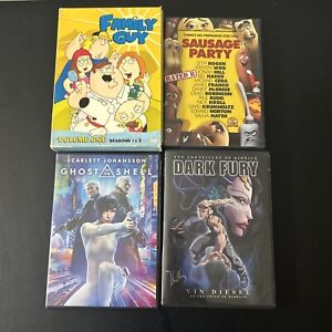 New Listinglot of three movies and one series