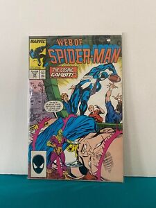 1987 Web of Spiderman #34 Marvel Comic Book
