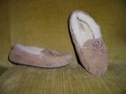 ~UGG~ Youths Taupe Suede Slippers,  Sz. 4.