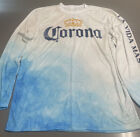 Corona Sport Graphic Long Sleeve Tie Dye Sun Safe Fishing Shirt Size 2XL