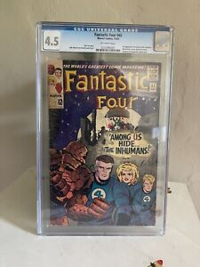 Fantastic Four #45 CGC 4.5 - 1st Appearance of Lockjaw & the Inhumans