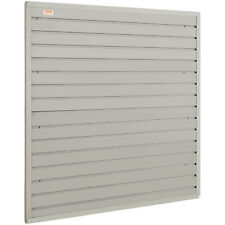 VEVOR Slatwall Panels Garage Storage Panel Organizer 1' H x 4' W Gray Set of 4