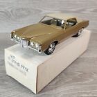 1970 Pontic Grand Prix Granada Gold Dealership Promo Model Car w/ Original Box