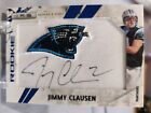 2010 Rookies And Stars Jimmy Clausen RC Panthers Jumbo Patch Auto /25