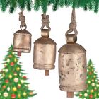 Handmade 4 6 8 in Decorative Hanging Bells Giant Cow Bells Rustic Christmas Bell