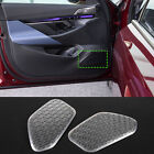 Stainless Steel Silver Inner Door Speaker Cover Trim For BMW 5 Series G60 2024+