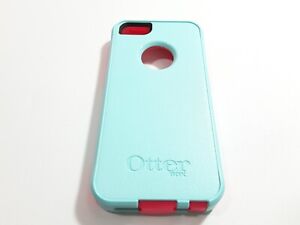 Otterbox Commuter Series Phone Case For iPhone 5 / 5s - Aqua Blue / Blaze Pink