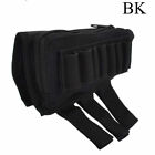 Rifle Stock Pack Bag Buttstock Cheek Pad Rest Shell Mag Ammo Pouch Pocket Holder