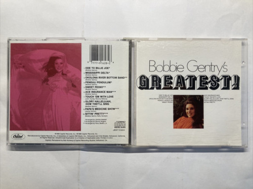 Bobbie Gentry - Bobby Gentry's Greatest! CD - Ode to Billie Joe - Very Good