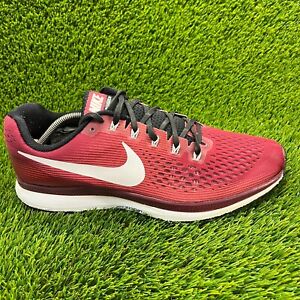 Nike Air Zoom Pegasus 34 Mens Size 13 Red Running Shoes Sneakers 887009-604