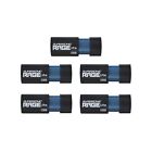 Patriot Supersonic Rage Lite USB 3.2 Gen 1 Flash Drive - 128GB 5 Pack, Lot of...