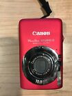 Cannon Power Shot sd1200 IS Digital Camera w/ charger Red 10.0 Mega Pixels