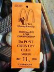 vtg - 1996 LPGA GOLF CHAMPIONSHIP Ticket - DuPont Country Club - Clubhouse