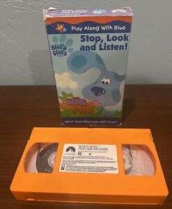 Blues Clues - Stop, Look and Listen (VHS, 2000)
