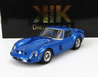 1962 FERRARI 250 GTO BLUE METALLIC 1:18 SCALE BY KK SCALE MODELS 180732BL