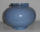 Fulper Art Pottery Blue Crystalline LARGE Bulbous Vase