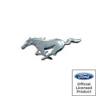 Mustang Pony Front Emblem Chrome Genuine Ford Licensed OEM New 2015-23 (For: Ford Mustang)