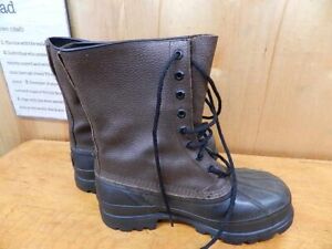 Sorel Mounty II Mens  Leather Winter Snow Winter Felt Lined Boots USA 8