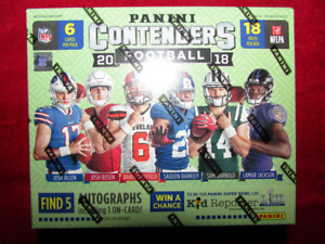 1x Pack of 2018 Panini Contenders Football HOBBY Pack